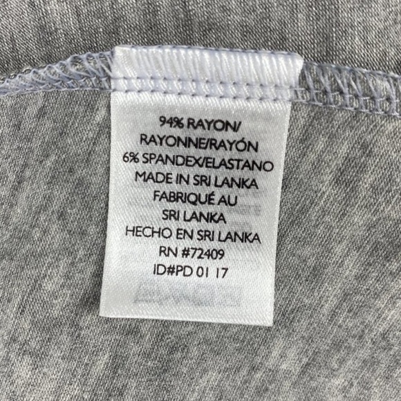 Pip & Vine Gray Maternity wrap top dress - Picture 5 of 7